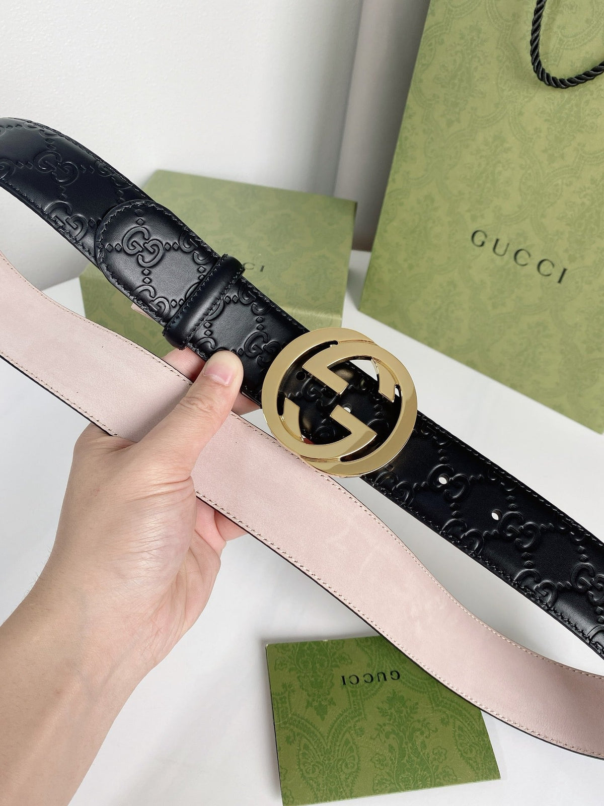 Interlocking G GG Supreme Belt