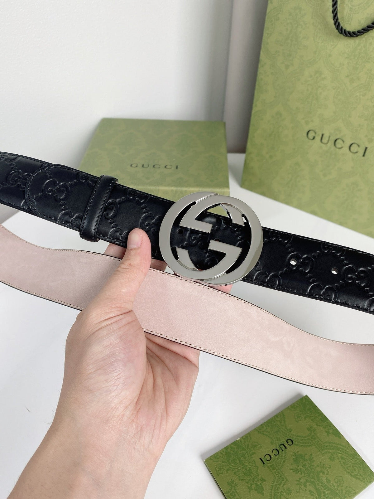 Interlocking G GG Supreme Belt