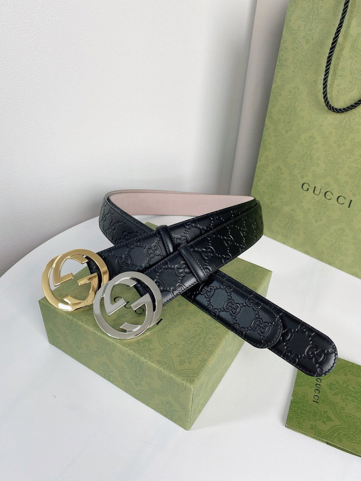 Interlocking G GG Supreme Belt