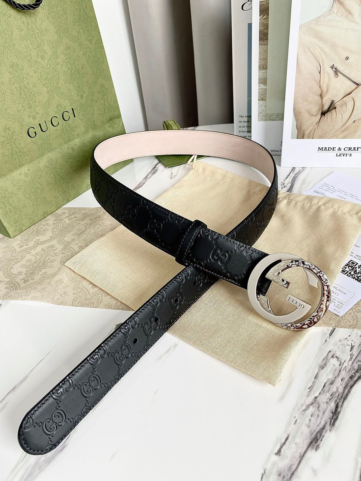 Black and White Belt