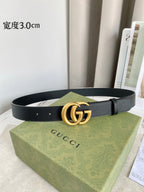 Gürtel mit GG-Goldschnalle
