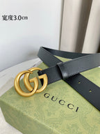 Gürtel mit GG-Goldschnalle