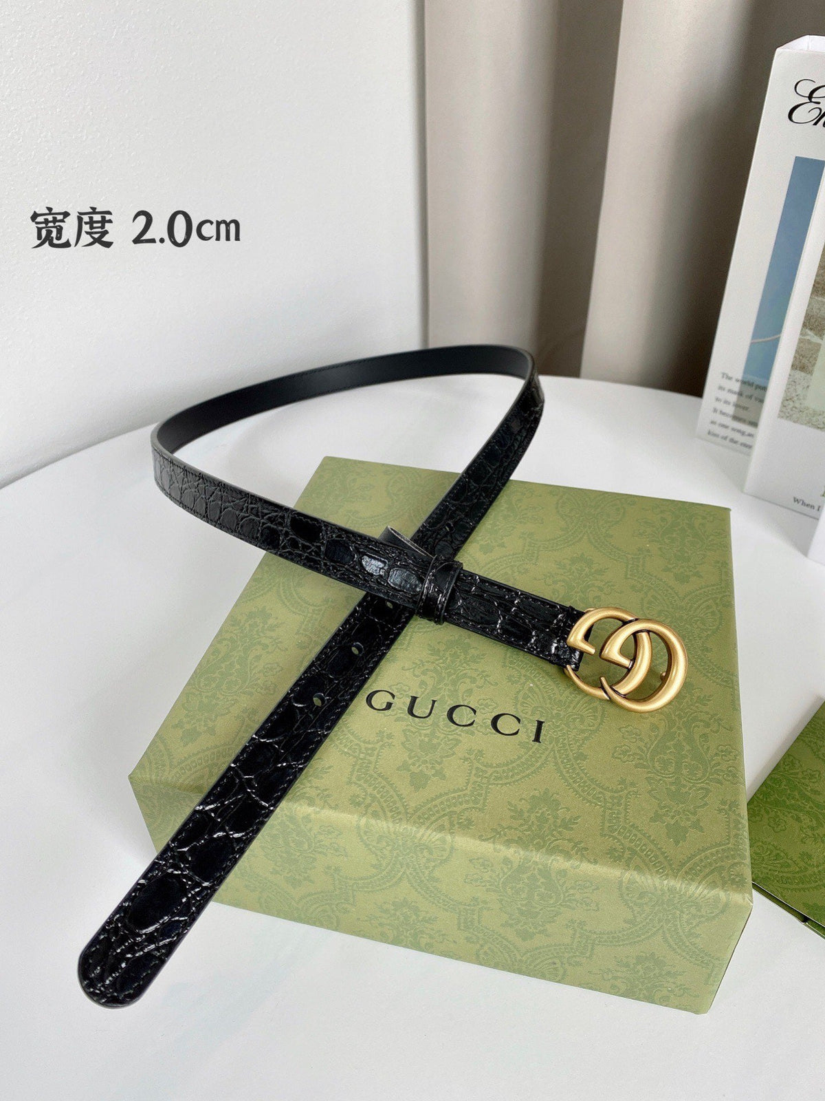 Slim Double G GG Supreme Belt