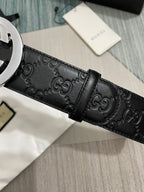 Interlocking G Guccissima Belt