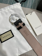 Interlocking G Guccissima Belt
