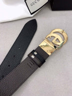 Doppel-G-Gürtel GG Supreme Silver