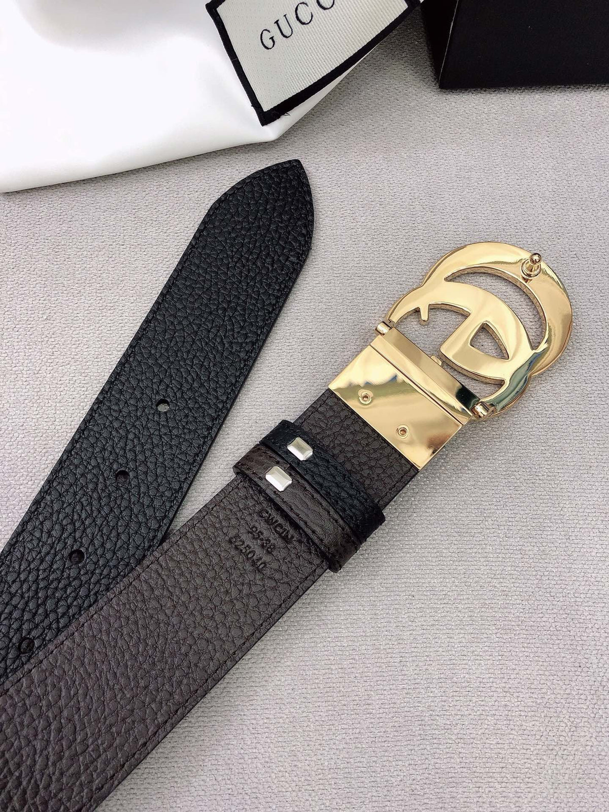 Double G GG Supreme Silver Belt
