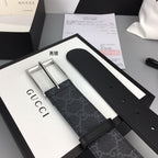 Square Buckle GG Supreme Belt
