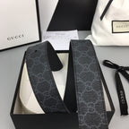 Square Buckle GG Supreme Belt