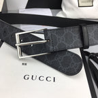 Square Buckle GG Supreme Belt