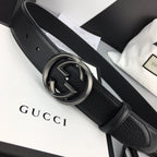 Interlocking G Textured Belt