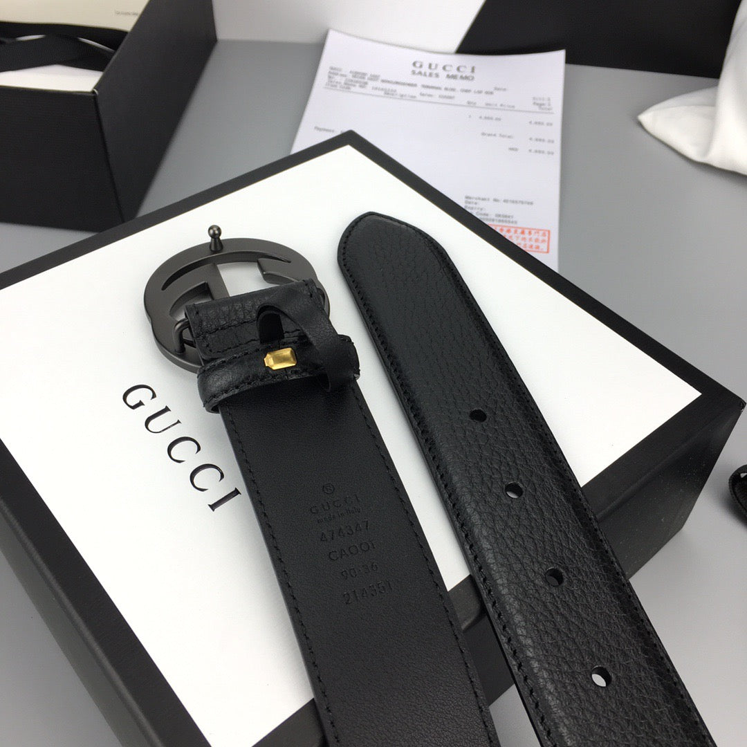 Interlocking G Textured Belt