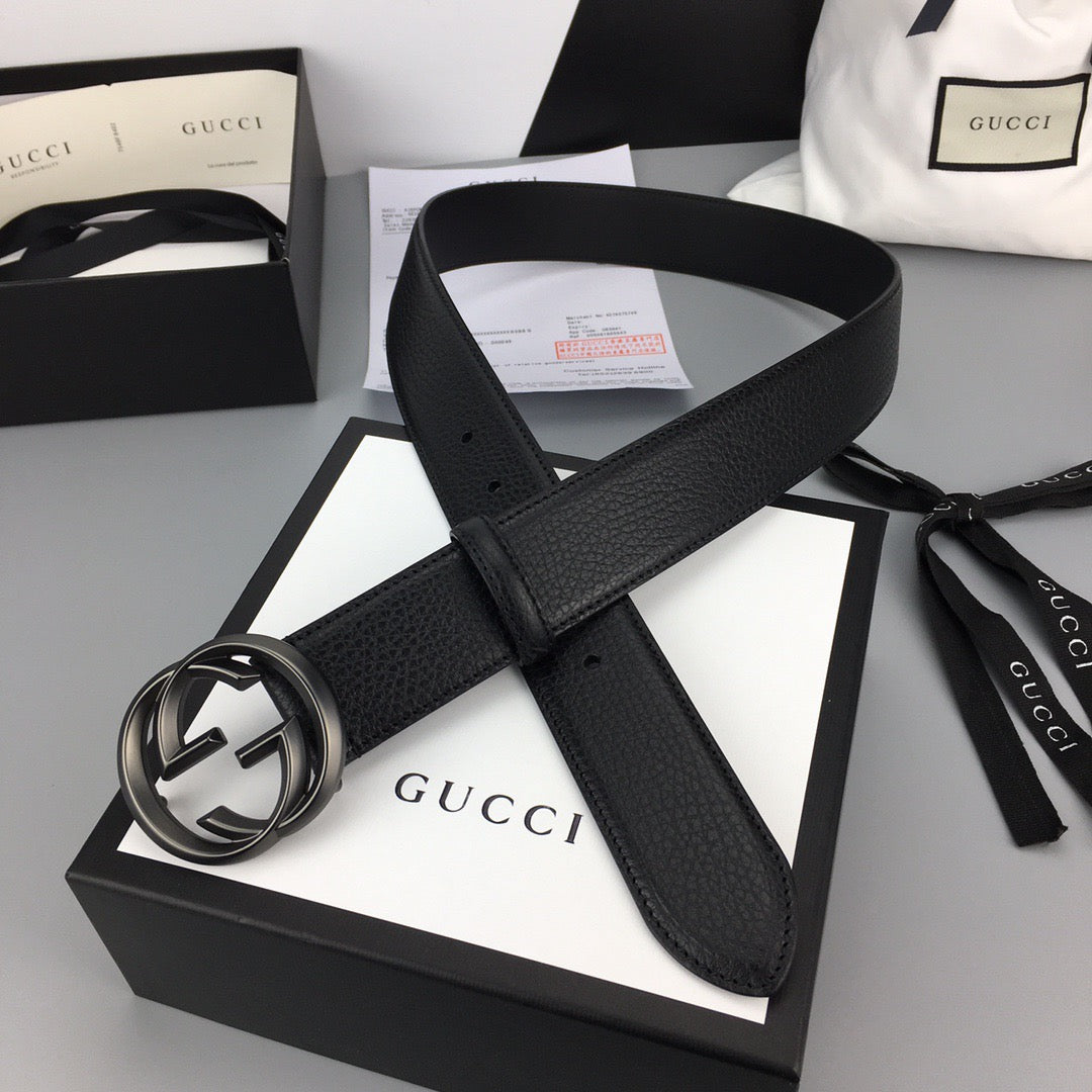 Interlocking G Textured Belt