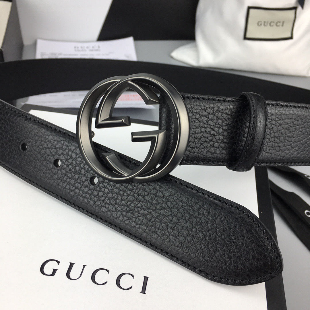 Interlocking G Textured Belt