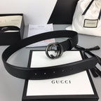 Interlocking G Textured Belt