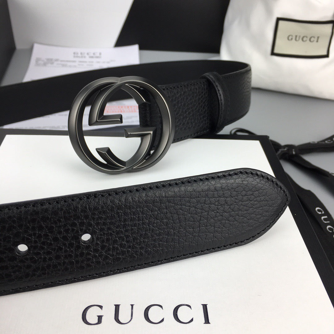 Interlocking G Textured Belt
