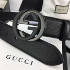 Interlocking G Gold Buckle Belt