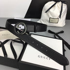 Interlocking G Gold Buckle Belt