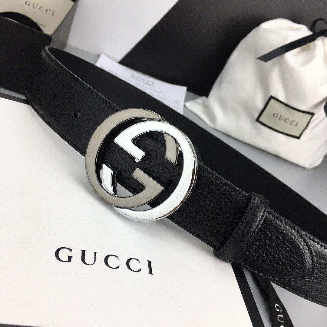 Interlocking G Gold Buckle Belt