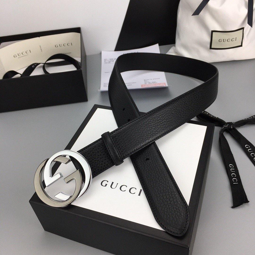 Interlocking G Gold Buckle Belt