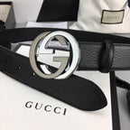 Interlocking G Gold Buckle Belt