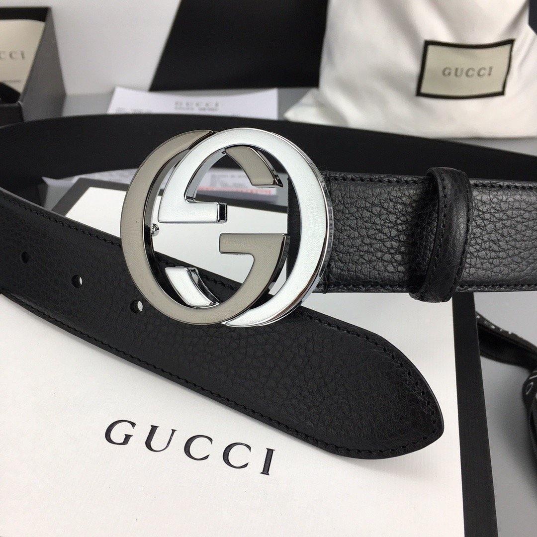 Interlocking G Gold Buckle Belt