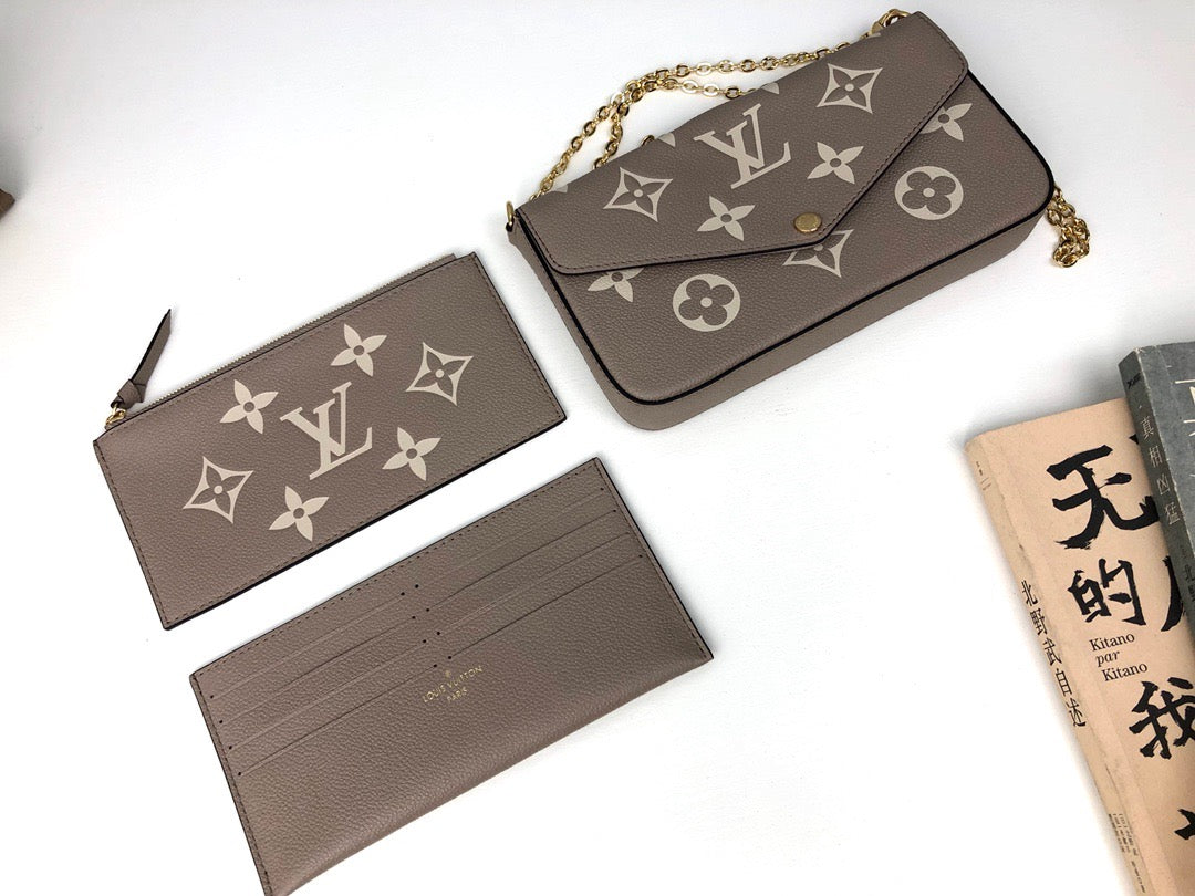 Braune Brieftasche