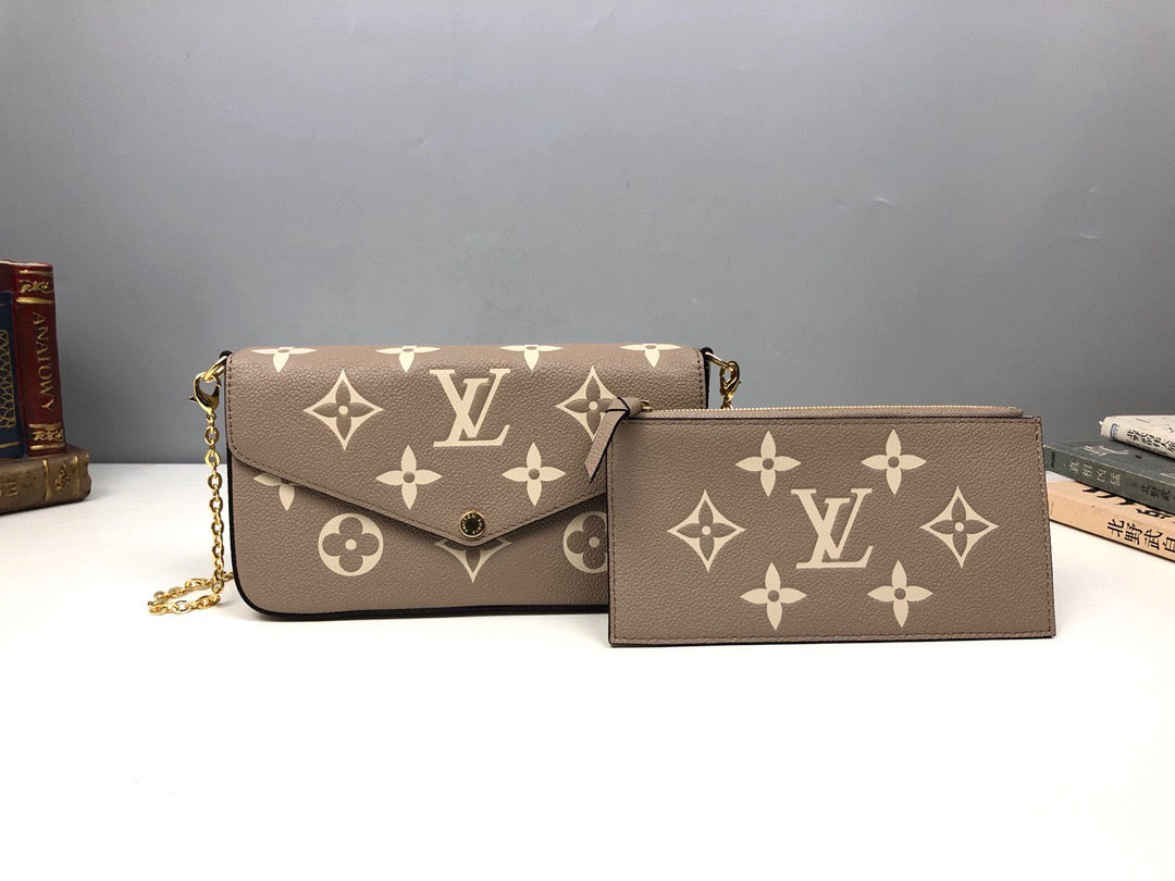 Braune Brieftasche