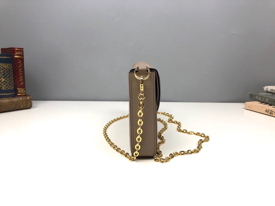 Braune Brieftasche