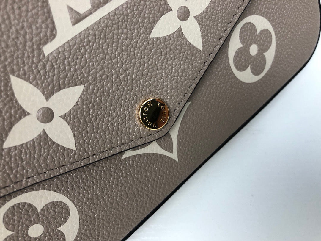 Braune Brieftasche