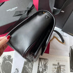 Niki Grained Flap Schultertasche