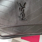 Niki Grained Flap Schultertasche