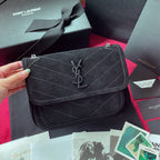 Niki Chevron Shoulder Bag