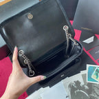 Niki Chevron Shoulder Bag