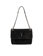 Loulou Suede Shoulder Bag