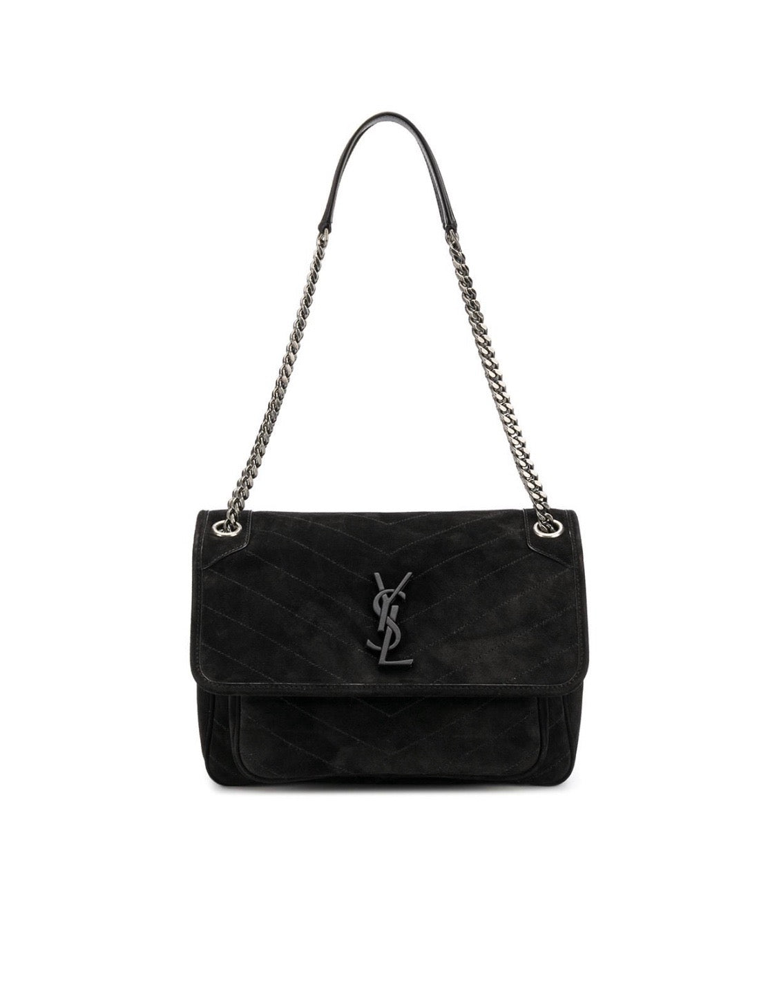 Loulou Suede Shoulder Bag