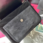 Loulou Suede Shoulder Bag