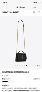 Kate Schultertasche mit Krokoprägung