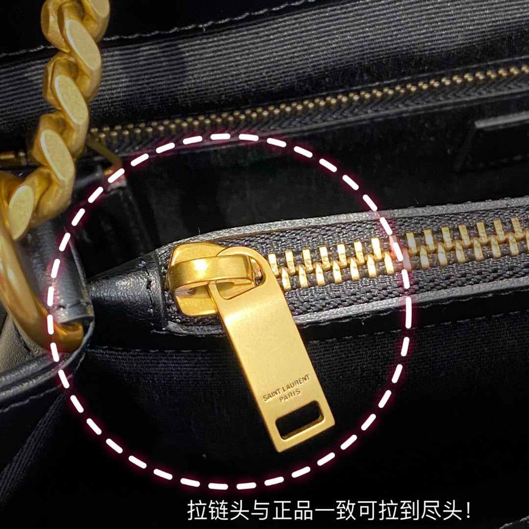Black and Gold Shoulder Bag