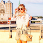 Black and Gold Shoulder Bag
