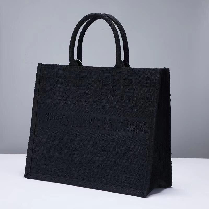 Black and Grey Tote Bag