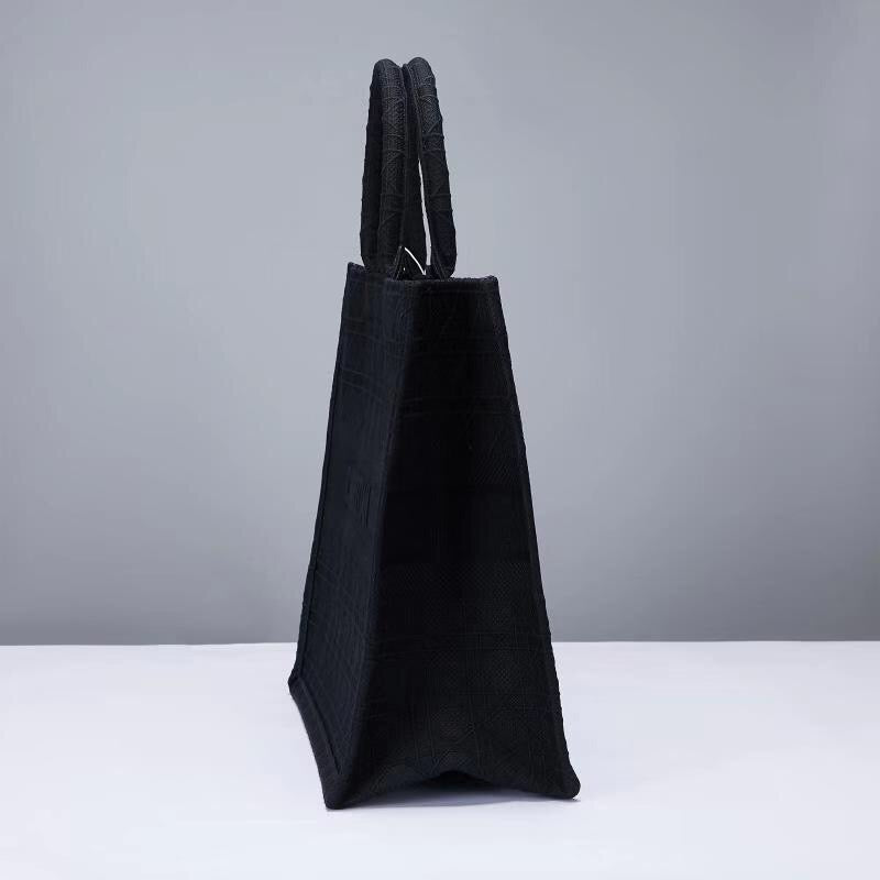 Black and Grey Tote Bag