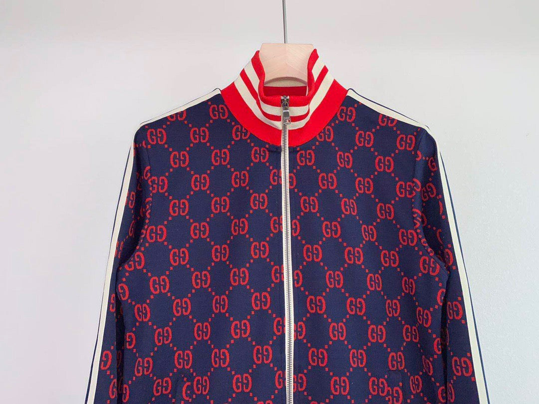 Red Jersey Monogram Track - Men's