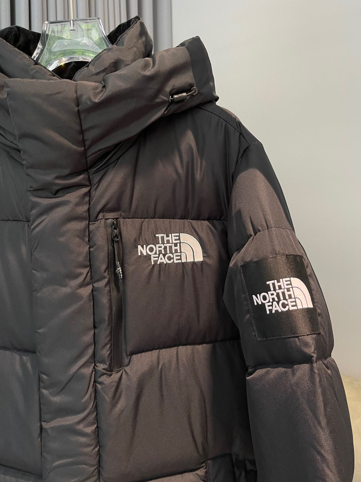 White and Brown Parka - Men's