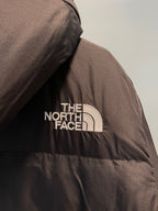 Weißer und brauner Parka – Herren