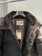 Weißer und brauner Parka – Herren