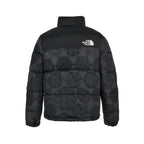 Black and Grey Puffer Jacket - Men's