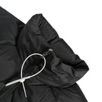 Black and Grey Puffer Jacket - Men's