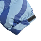 Mehrfarbige Pufferjacke für Herren