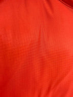 Weiß-rote Pufferjacke für Herren